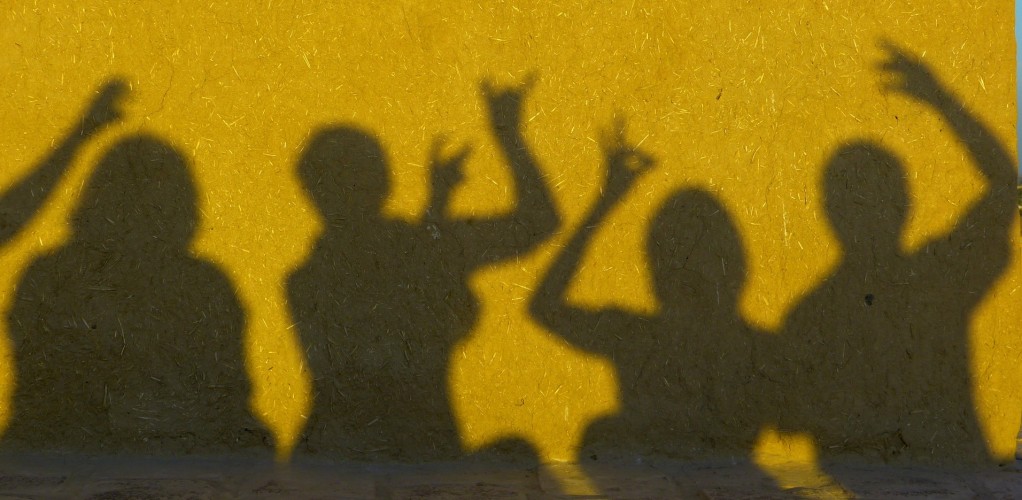 shadows on the wall