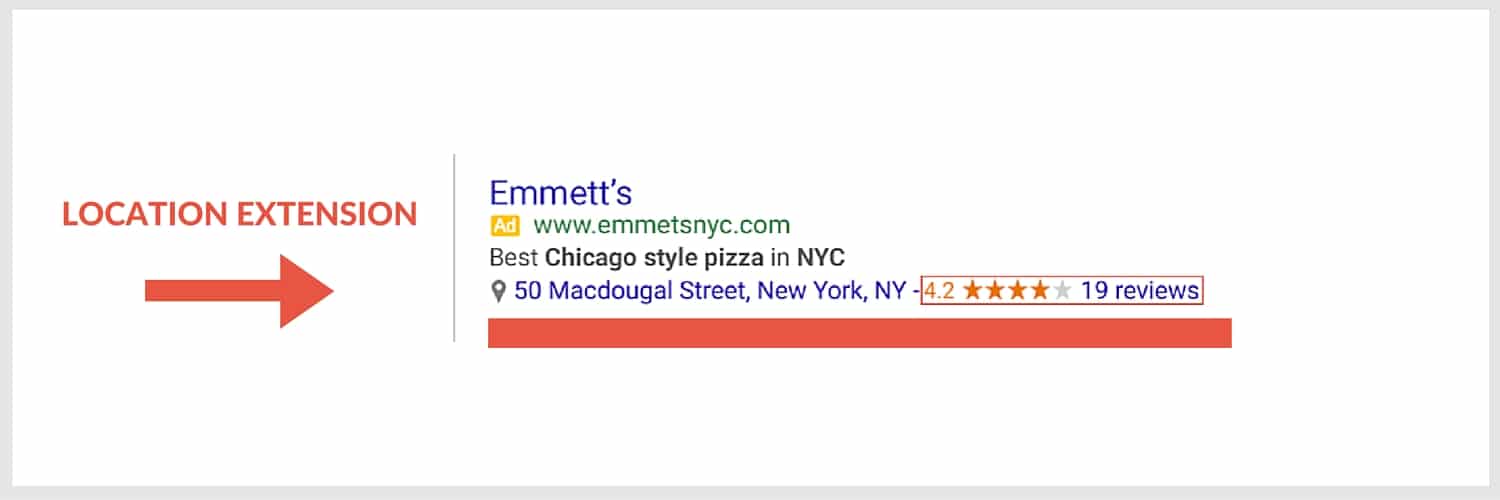 Location Extension Example