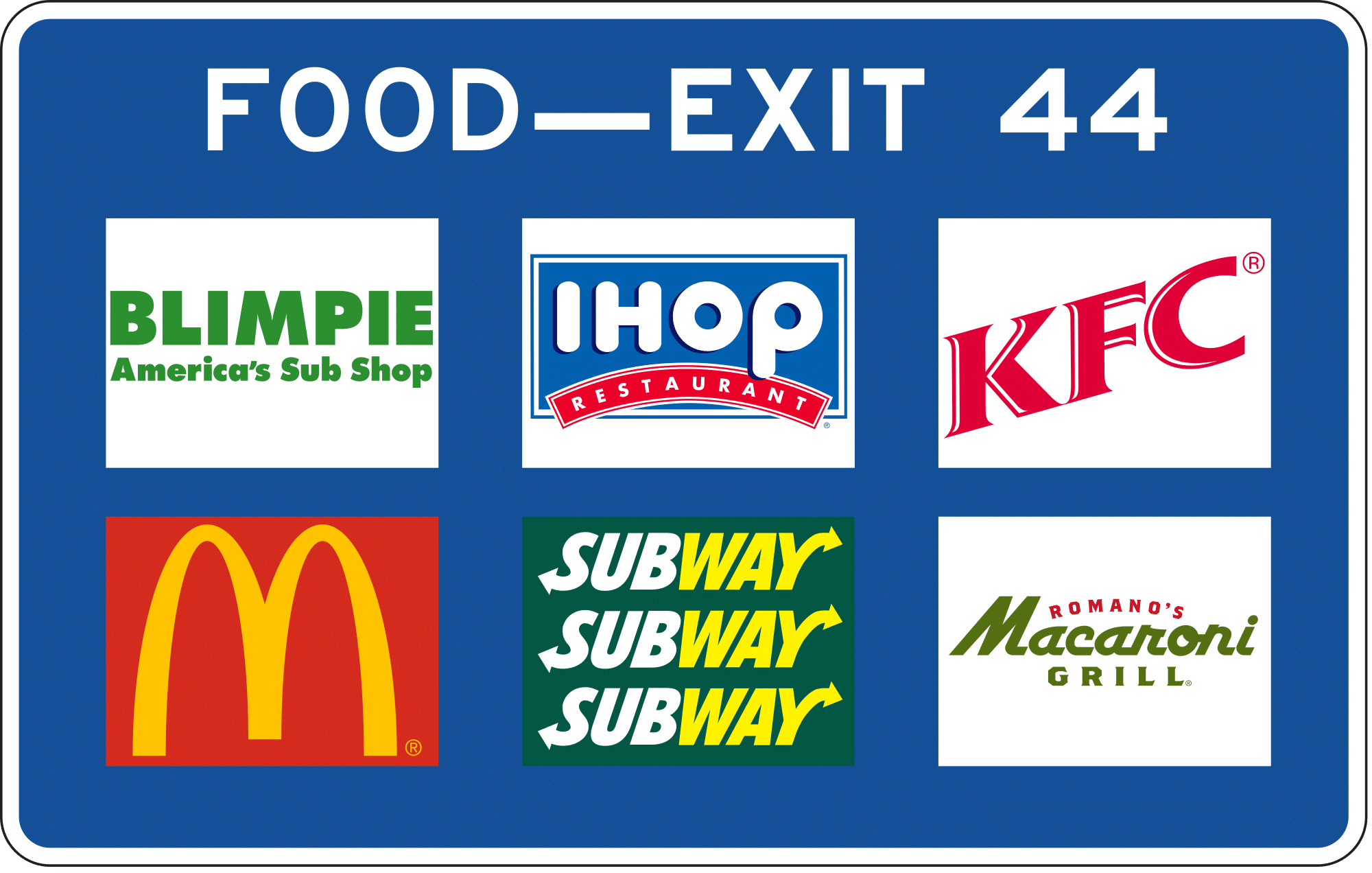 Logo Food Sign