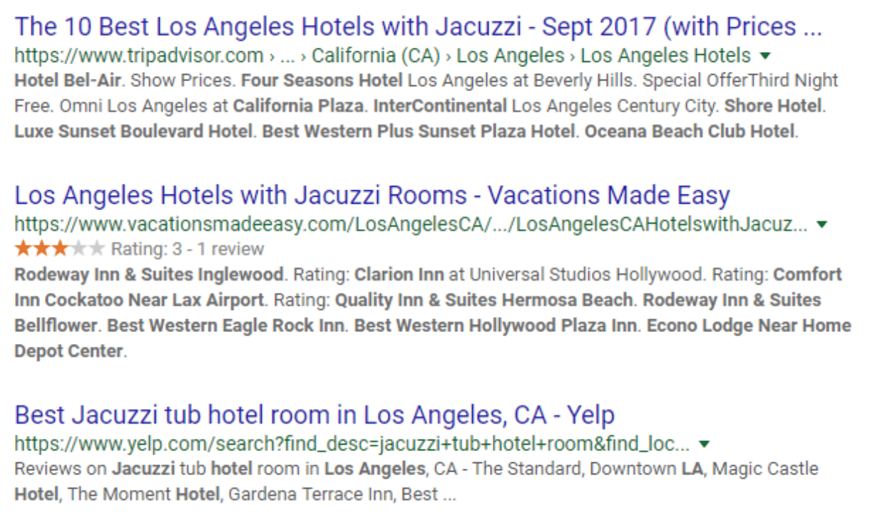 Best Hotels with Jacuzzis Search