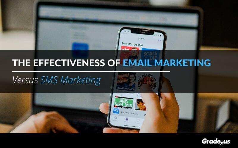 SMS or email marketing
