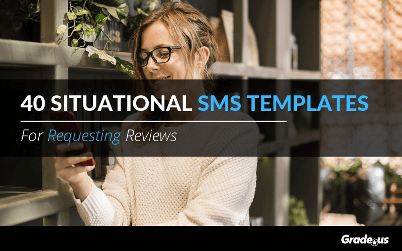 SMS templates for review request