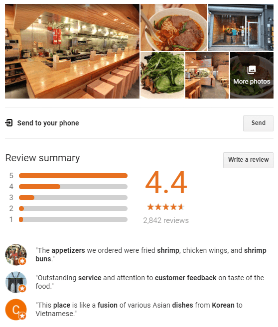google-my-business-review-summary-example