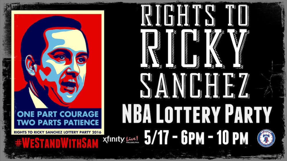 Right to Ricky Sanchez Lottery Party