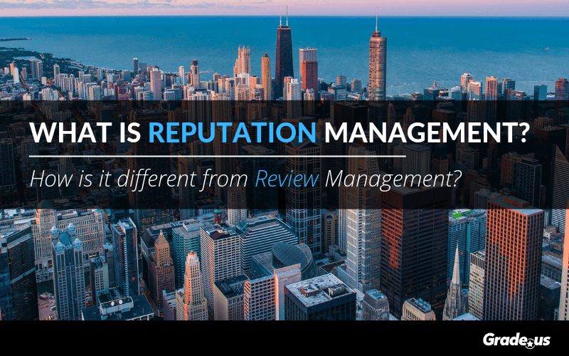 what is reputation management? Cityscape feature blog post image.