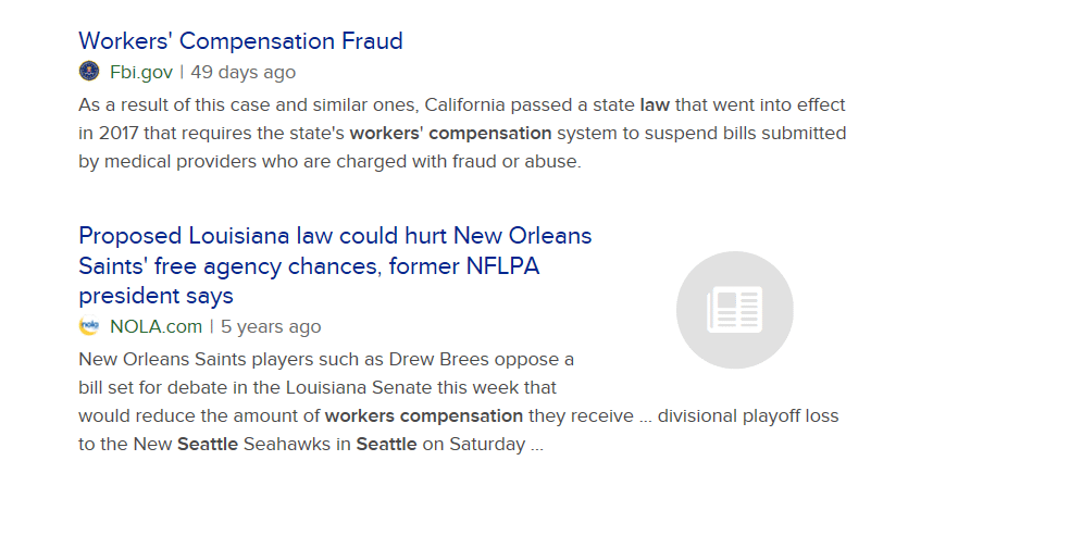 Duckduckgo News results for "Worker's compensation fraud"