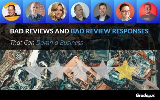 Read more about the article Bad Reviews and Bad Review Responses that Can Damn a Business