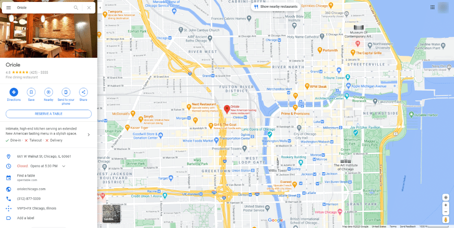 find business google maps