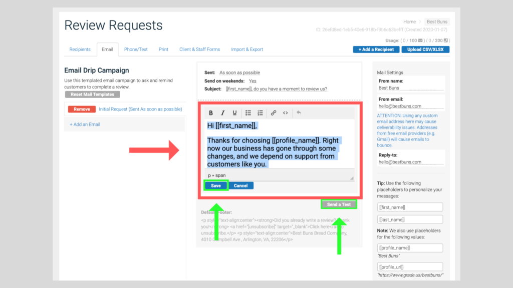 How To Update Your Review Funnel and Review Request Emails with COVID ...