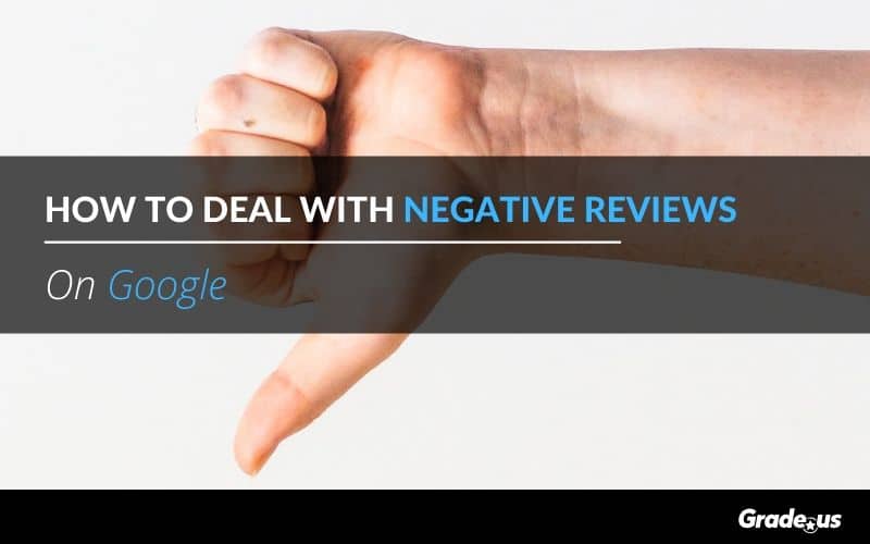 negative reviews on google