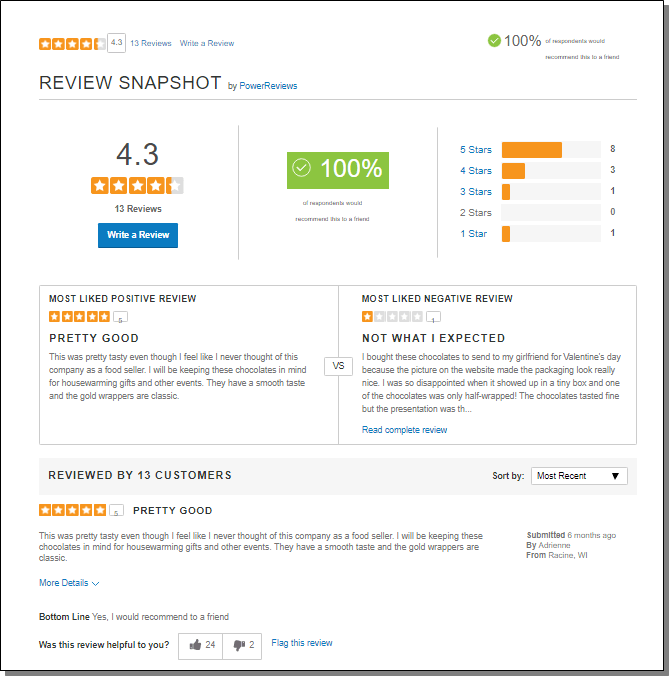 review snapshot