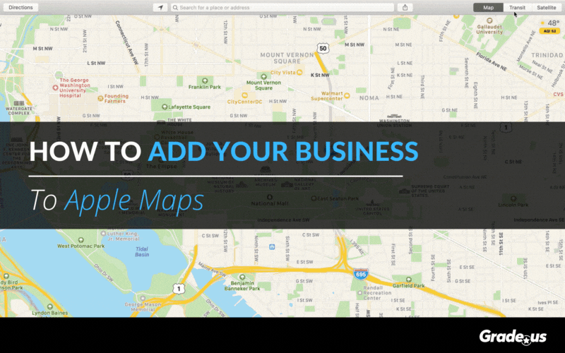 how to add a business to apple maps