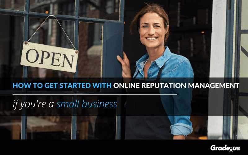 Online reputation management for small businesses